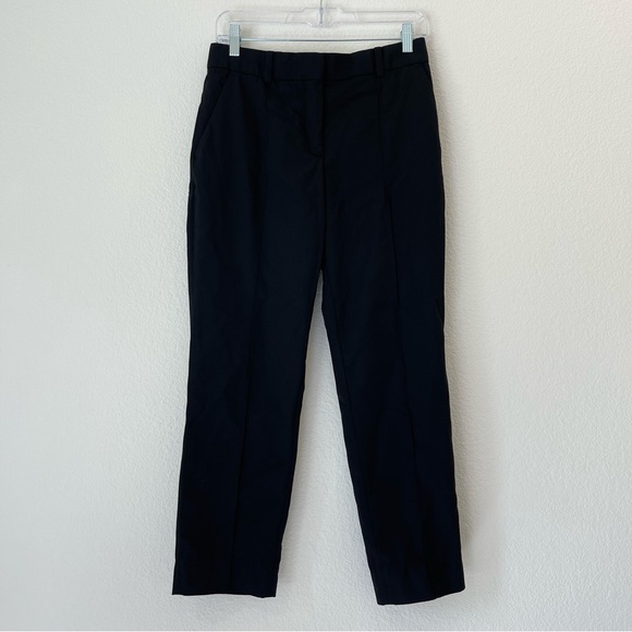 EVERLANE 100% Wool HIGH RISE Taper Black Pant Trouser Size 2 - Picture 4 of 10